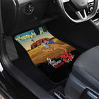 26 January One Proud Aussie Car Mats Kangaroo and Koala Happy Australia Day