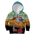 26 January One Proud Aussie Kid Hoodie Kangaroo and Koala Happy Australia Day