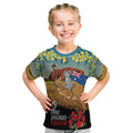 26 January One Proud Aussie Kid T Shirt Kangaroo and Koala Happy Australia Day