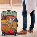 26 January One Proud Aussie Luggage Cover Kangaroo and Koala Happy Australia Day