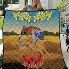 26 January One Proud Aussie Quilt Kangaroo and Koala Happy Australia Day