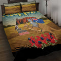 26 January One Proud Aussie Quilt Bed Set Kangaroo and Koala Happy Australia Day