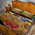 26 January One Proud Aussie Quilt Bed Set Kangaroo and Koala Happy Australia Day