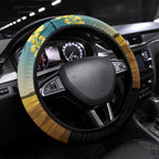 26 January One Proud Aussie Steering Wheel Cover Kangaroo and Koala Happy Australia Day