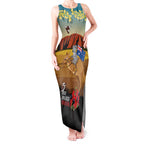 26 January One Proud Aussie Tank Maxi Dress Kangaroo and Koala Happy Australia Day