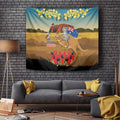 26 January One Proud Aussie Tapestry Kangaroo and Koala Happy Australia Day
