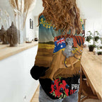 26 January One Proud Aussie Women Casual Shirt Kangaroo and Koala Happy Australia Day