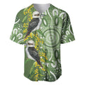 Aussie Kokaburra Golden Wattle Baseball Jersey Aboriginal with National Color