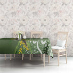 Aussie Kokaburra Golden Wattle Tablecloth Aboriginal with National Color