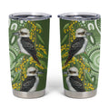 Aussie Kokaburra Golden Wattle Tumbler Cup Aboriginal with National Color