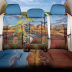 Australia Native Bird Uluru Ayers Rock Back Car Seat Cover