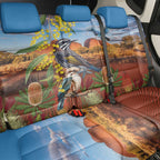 Australia Native Bird Uluru Ayers Rock Back Car Seat Cover