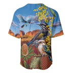 Australia Native Bird Uluru Ayers Rock Baseball Jersey