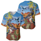 Australia Native Bird Uluru Ayers Rock Baseball Jersey