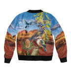 Australia Native Bird Uluru Ayers Rock Bomber Jacket