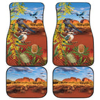 Australia Native Bird Uluru Ayers Rock Car Mats
