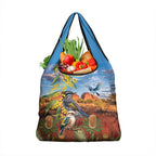 Australia Native Bird Uluru Ayers Rock Grocery Bag
