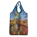 Australia Native Bird Uluru Ayers Rock Grocery Bag
