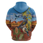 Australia Native Bird Uluru Ayers Rock Hoodie