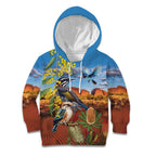 Australia Native Bird Uluru Ayers Rock Kid Hoodie