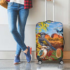 Australia Native Bird Uluru Ayers Rock Luggage Cover