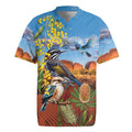 Australia Native Bird Uluru Ayers Rock Rugby Jersey