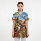 Australia Native Bird Uluru Ayers Rock Scrub Top - Aussie Hoodie
