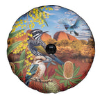 Australia Native Bird Uluru Ayers Rock Spare Tire Cover