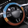 Australia Native Bird Uluru Ayers Rock Steering Wheel Cover