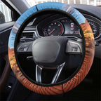 Australia Native Bird Uluru Ayers Rock Steering Wheel Cover