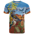 Australia Native Bird Uluru Ayers Rock T Shirt
