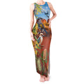 Australia Native Bird Uluru Ayers Rock Tank Maxi Dress