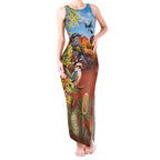 Australia Native Bird Uluru Ayers Rock Tank Maxi Dress