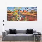Australia Native Bird Uluru Ayers Rock Tapestry