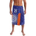 India Cricket Custom Lavalava Ashoka Chakra with Flag Style