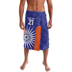 India Cricket Custom Lavalava Ashoka Chakra with Flag Style