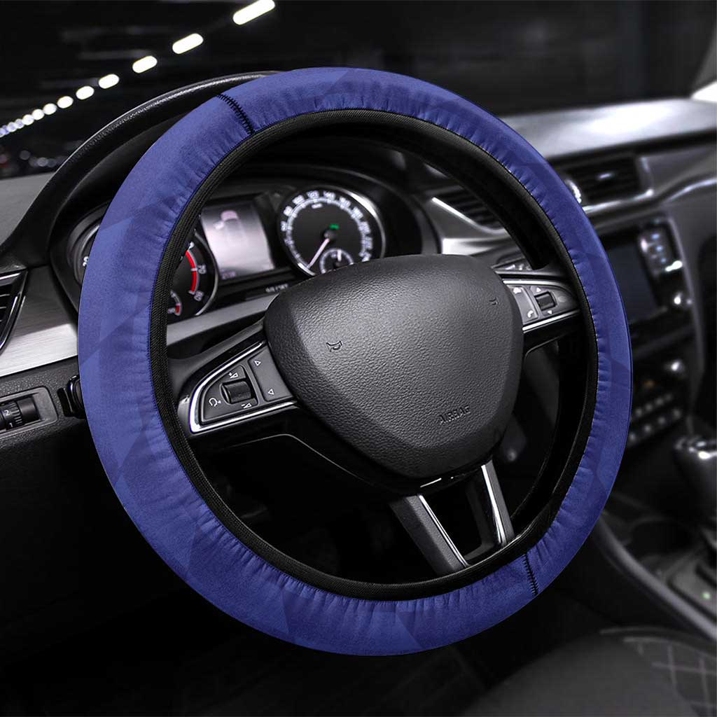 India Cricket Steering Wheel Cover Ashoka Chakra with Flag Style