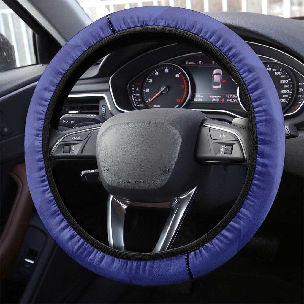 India Cricket Steering Wheel Cover Ashoka Chakra with Flag Style