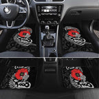 ANZAC Day Aotearoa Silver Fern Maori Personalised Car Mats