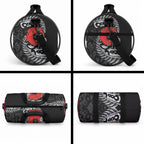 ANZAC Day Aotearoa Silver Fern Maori Personalised Duffle Bag