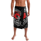 ANZAC Day Aotearoa Silver Fern Maori Personalised Lavalava