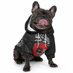 ANZAC Day Aotearoa Silver Fern Maori Personalised Pet Hoodie