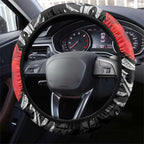 ANZAC Day Aotearoa Silver Fern Maori Steering Wheel Cover
