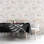 ANZAC Day Aotearoa Silver Fern Maori Personalised Tablecloth
