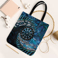 New Zealand Darts Personalised Tote Bag Aotearoa Silver Fern Blue Papua Shell Spirit - Aussie Hoodie
