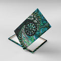 New Zealand Darts Personalised Canvas Wall Art Aotearoa Silver Fern Green Papua Shell Spirit