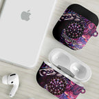 New Zealand Darts Personalised AirPods Case Aotearoa Silver Fern Pink Papua Shell Spirit - Aussie Hoodie