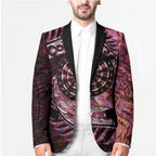 New Zealand Darts Personalised Blazer Aotearoa Silver Fern Pink Papua Shell Spirit - Aussie Hoodie