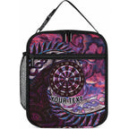 New Zealand Darts Personalised Lunch Bag Aotearoa Silver Fern Pink Papua Shell Spirit