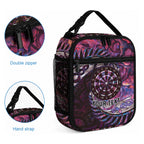 New Zealand Darts Personalised Lunch Bag Aotearoa Silver Fern Pink Papua Shell Spirit